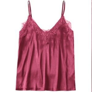 Zaful Satin Tank Top